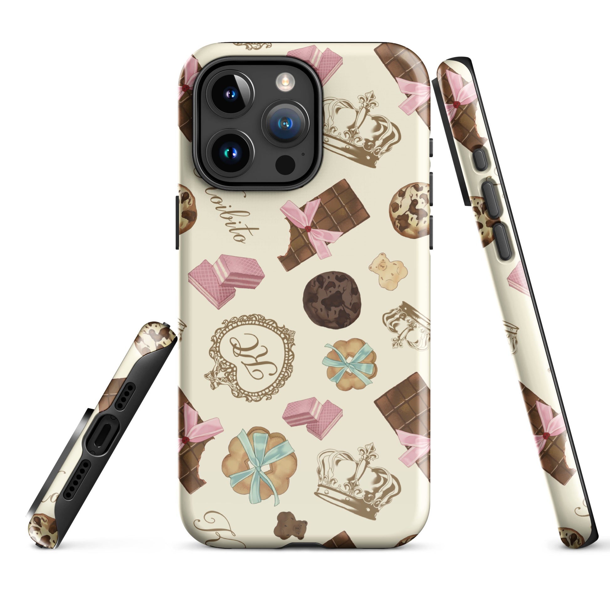Stylishly protect your phone with the Royal Cookie iPhone® Tough Case, featuring a chic cookie design.