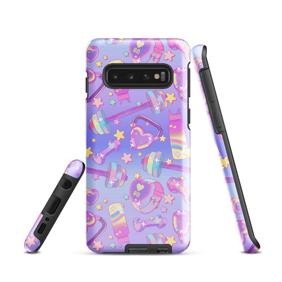 Stylish Glitter Gains Samsung® Tough Case featuring vibrant designs, providing durability and protection for your phone.