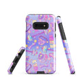 Stylish Glitter Gains Samsung® Tough Case offers dual-layer protection and a vibrant design for your Galaxy S10e.