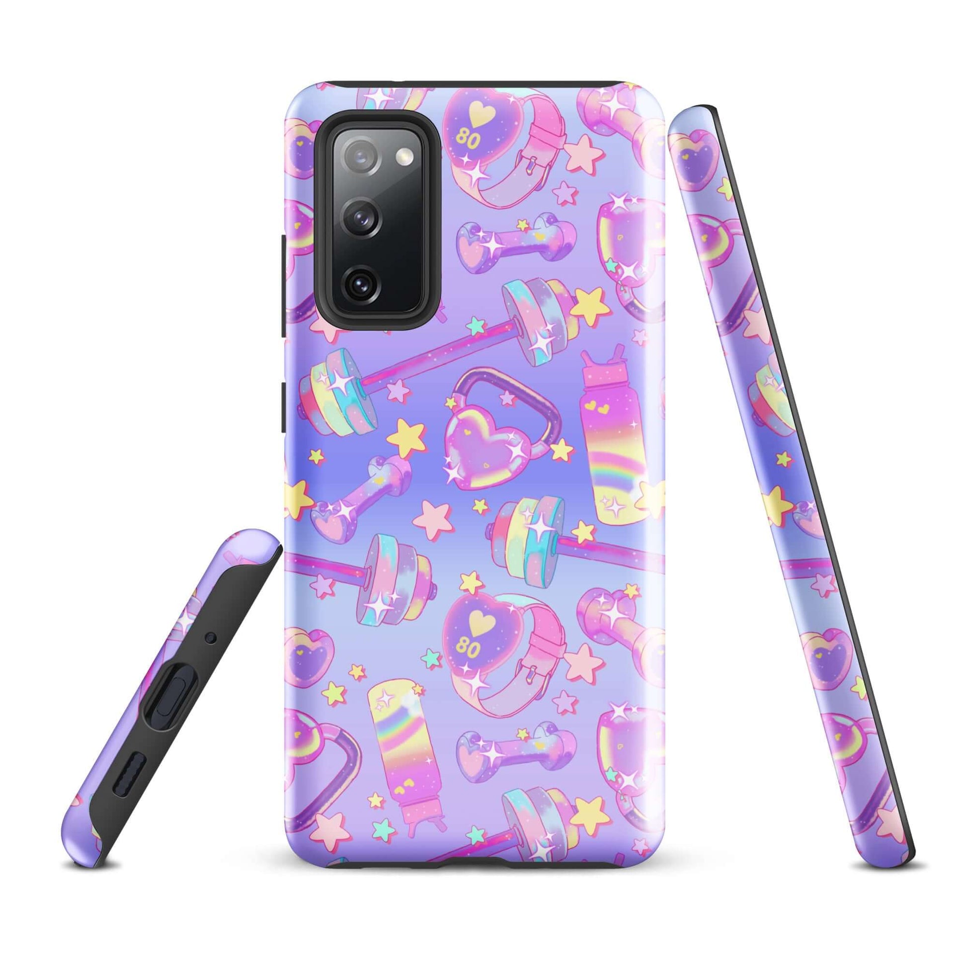 Stylish Glitter Gains Samsung® Tough Case features vibrant patterns and dual-layer protection for your device.