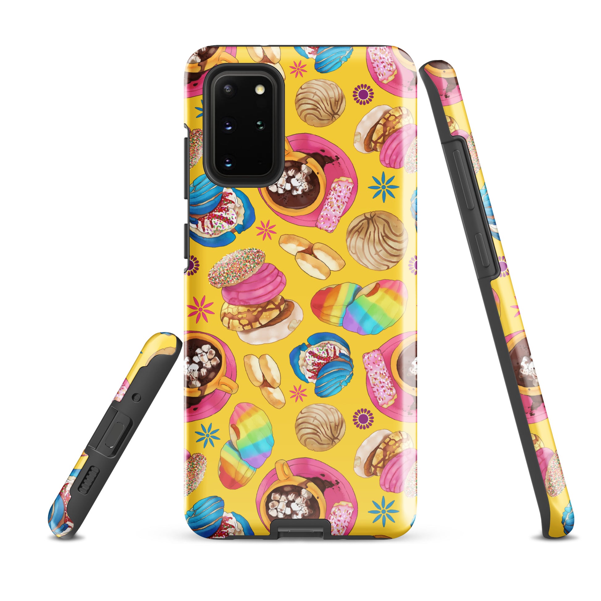 Bright and colorful Pan Dulce Samsung® Tough Case designed for style and durability, perfect for protecting your phone.