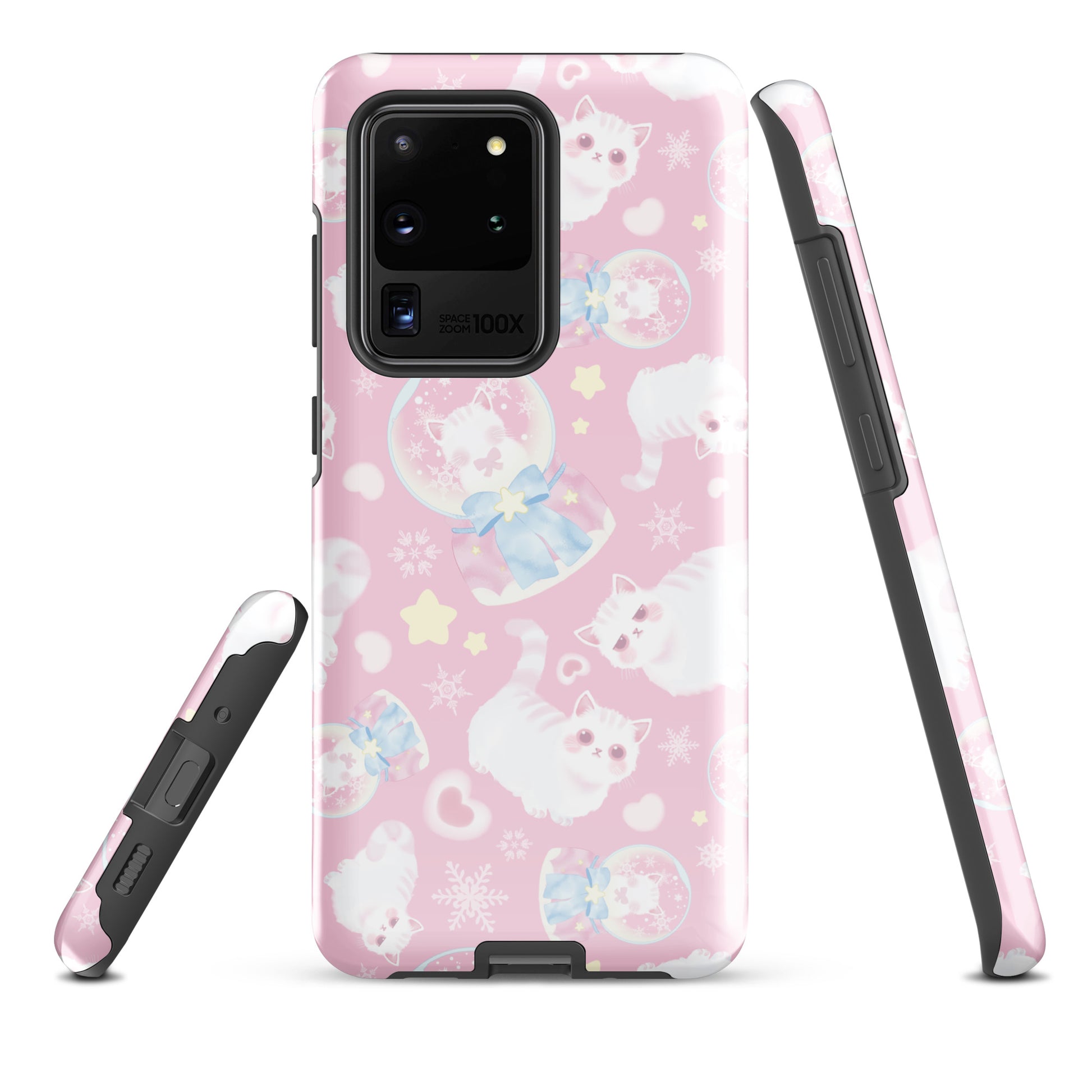 Stylish Snow Kitten Samsung® Tough Case features a cute design and durable protection for your phone. Perfect blend of art and safety!
