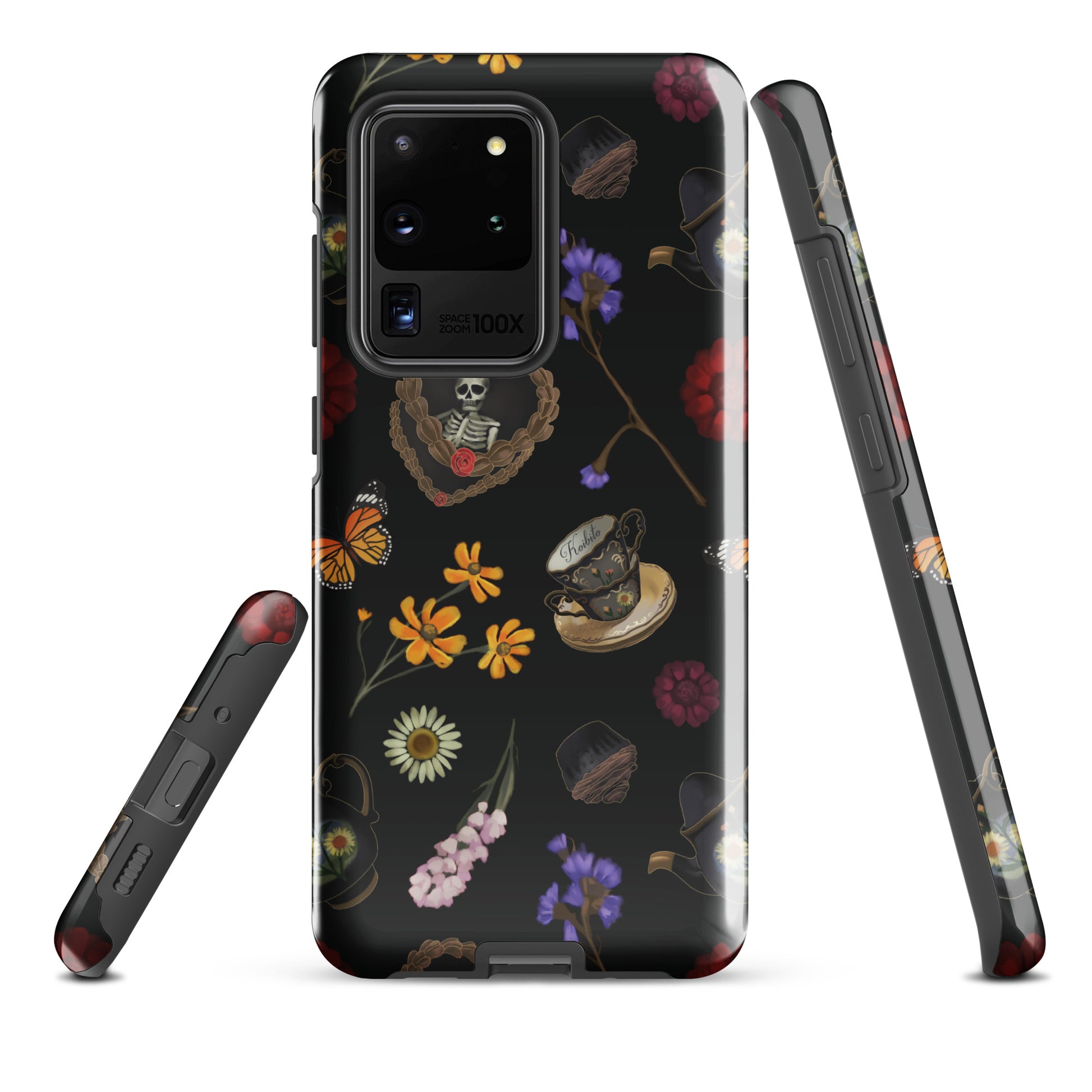 Gothic Tea Time Samsung® Tough Case features unique art with durable design for ultimate phone protection and style.