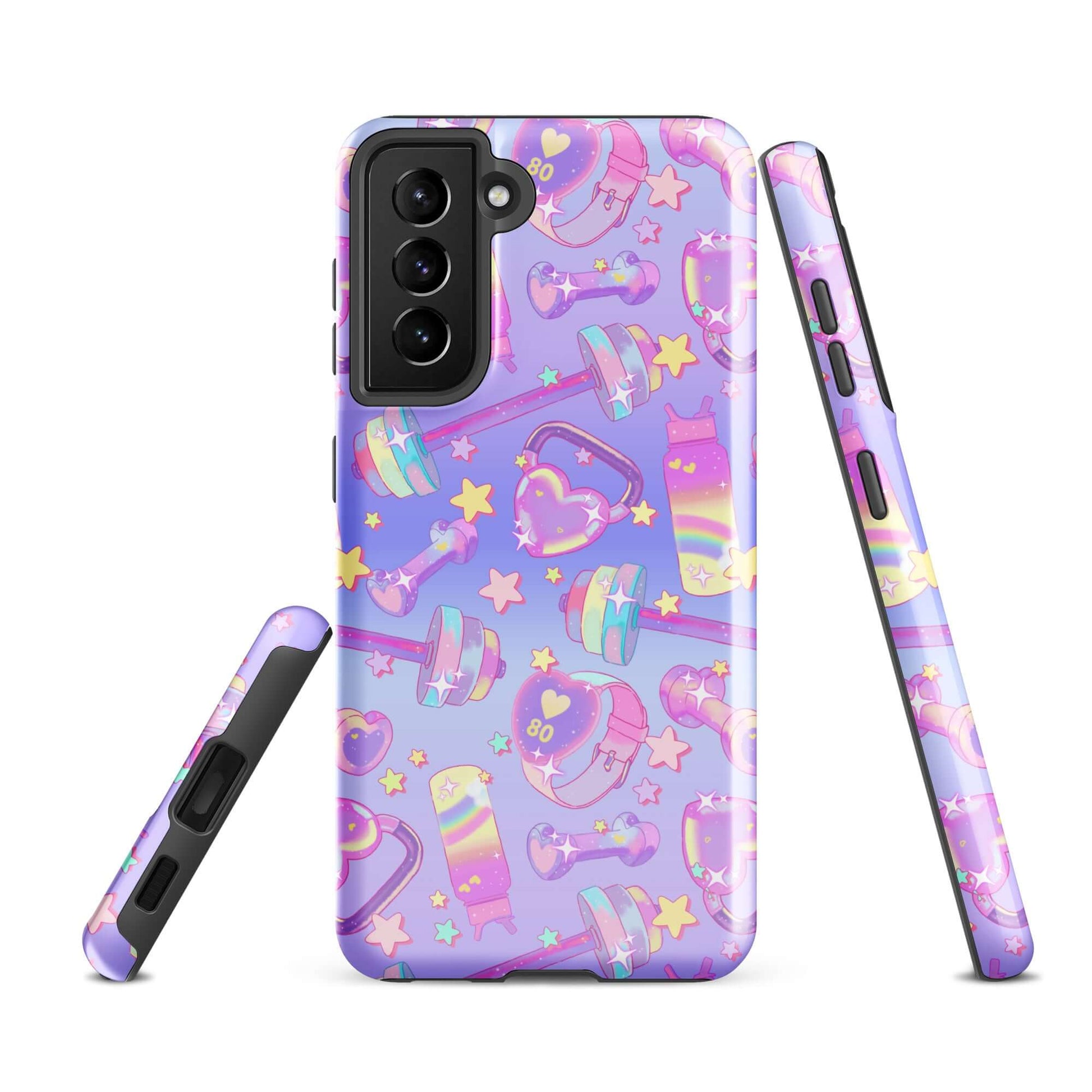 Protect your Samsung with the stylish Glitter Gains Samsung® Tough Case, designed for durability and impact resistance.