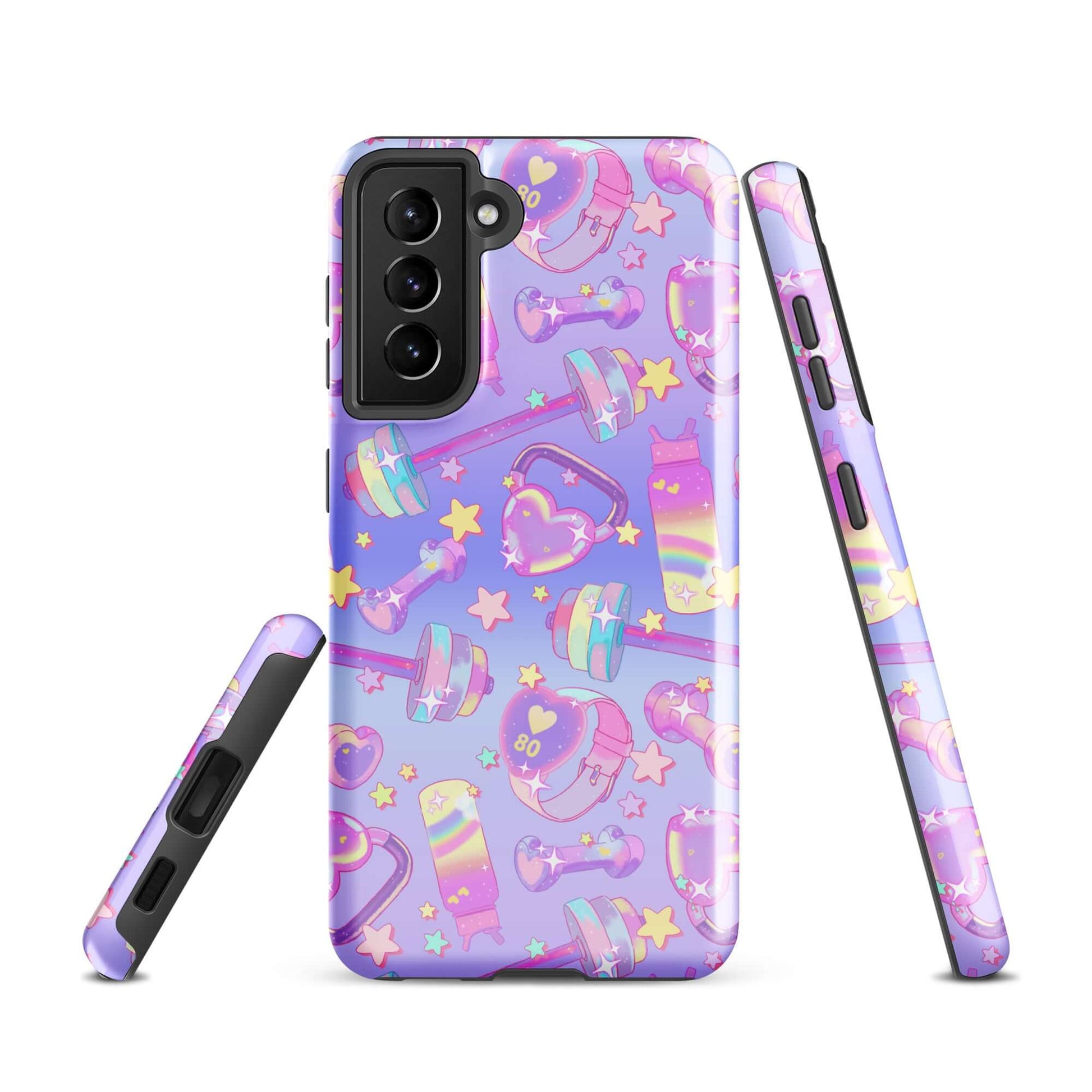 Stylish Glitter Gains Samsung® Tough Case with vibrant design, offering durability and protection for your phone.