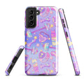 Stylish Glitter Gains Samsung® Tough Case features a durable design, protecting your phone with artful flair.