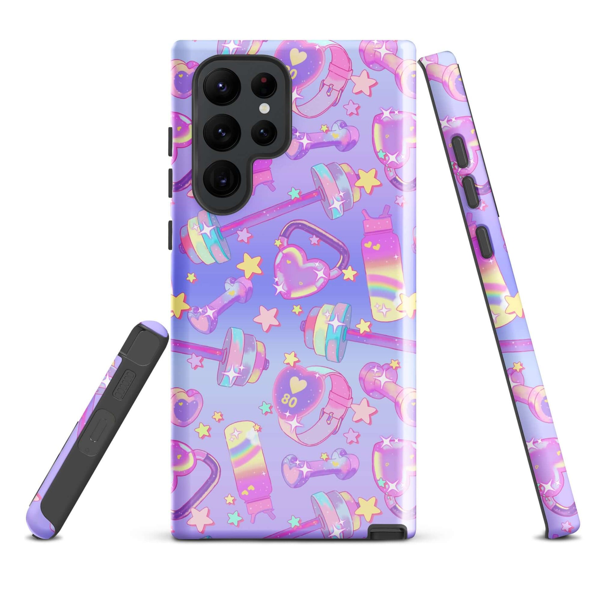 Stylish Glitter Gains Samsung® Tough Case offers durability with vibrant designs, perfect for protecting your device.