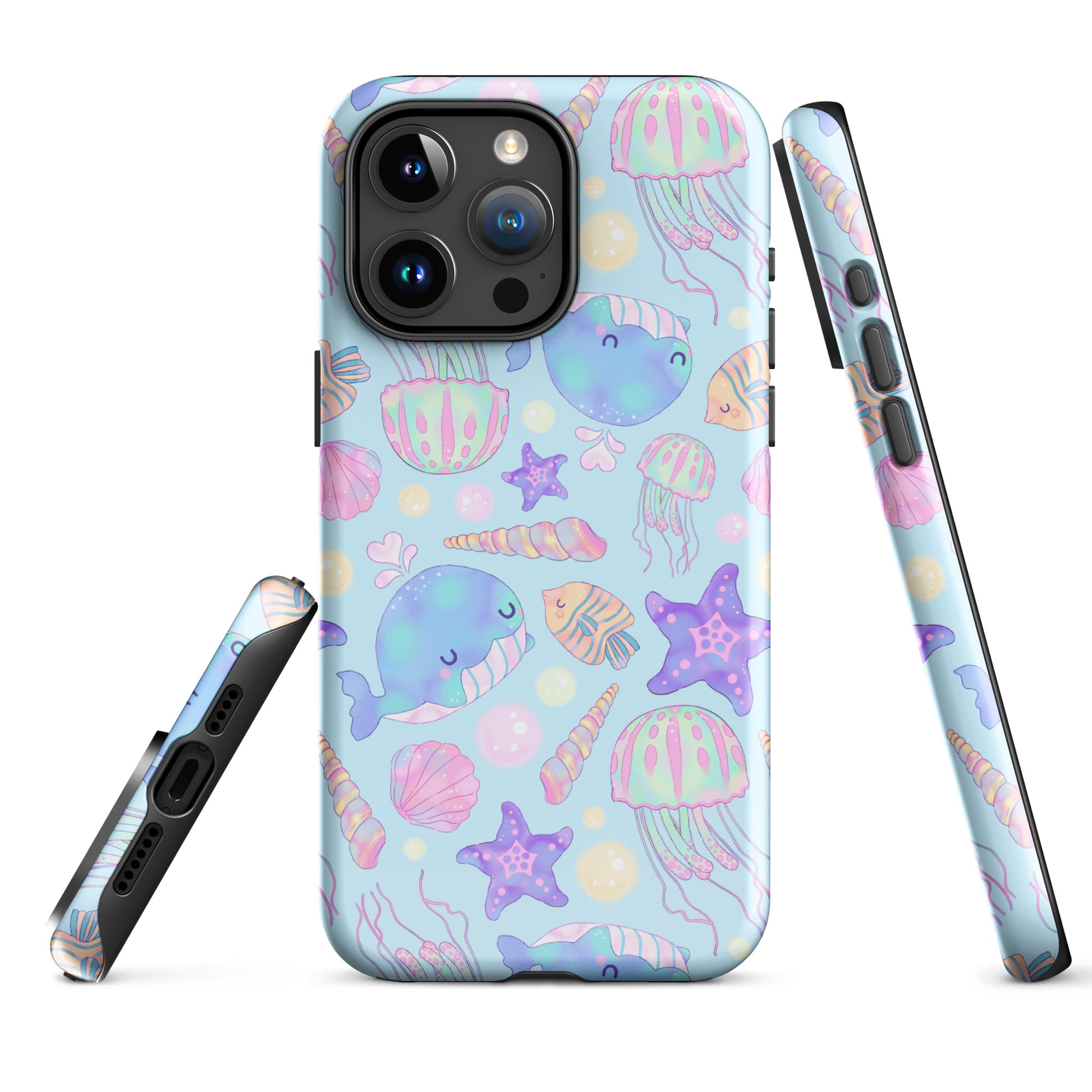 Protect your phone in style with the Under the Sea iPhone® Tough Case, featuring vibrant ocean-themed designs.