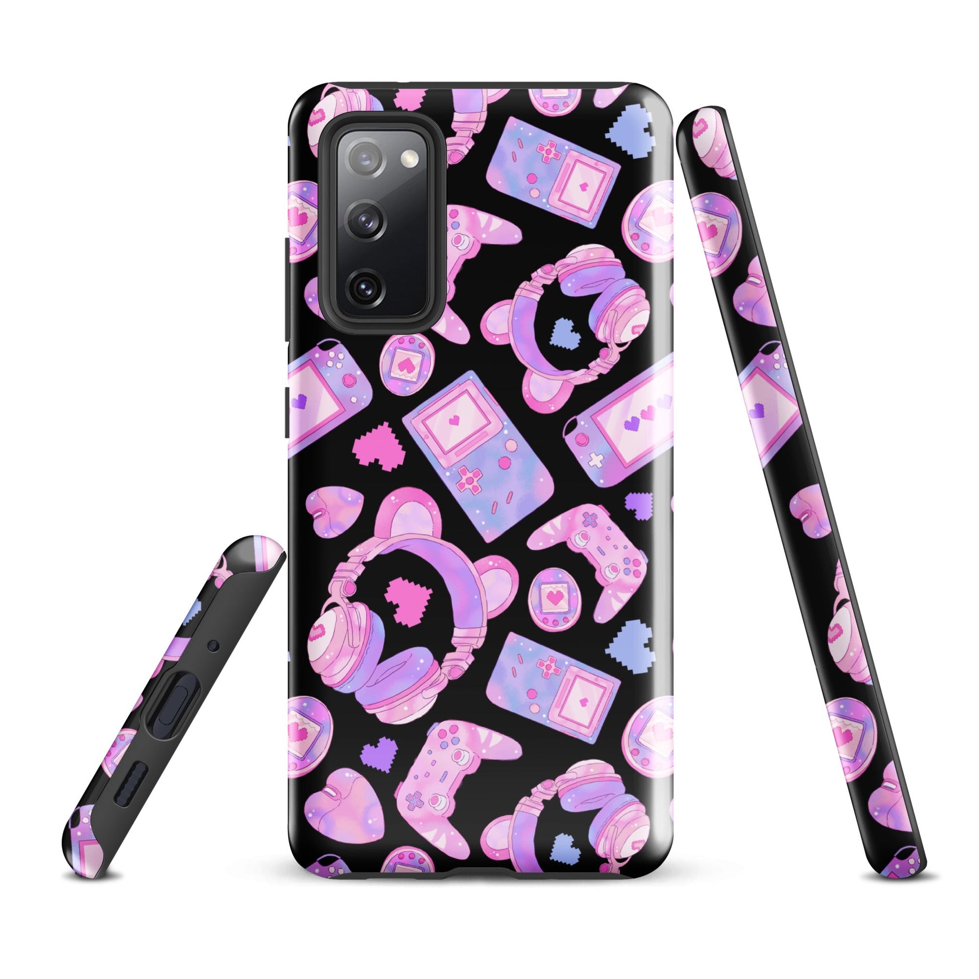 Stylish Gamer Girl Samsung® Tough Case features a durable design, protecting your phone with flair and artistic charm.