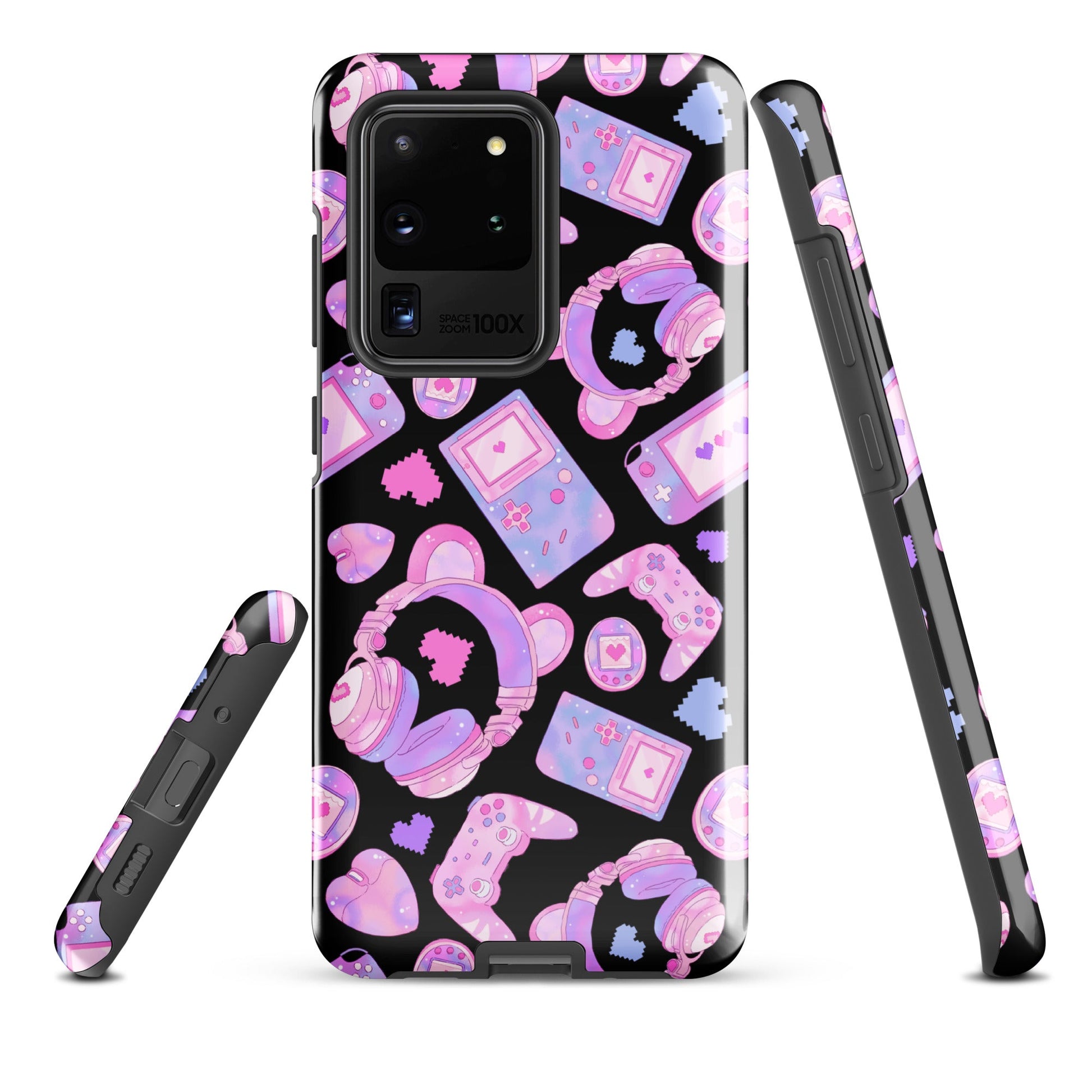 Stylish Gamer Girl Samsung® Tough Case with vibrant gaming designs, providing robust protection and a sleek look.
