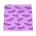 Buttery soft Aensland Shorts with a fun bat print, perfect for mobility and stylish outfit mixing.
