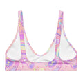 Glitter Gains Padded Bikini Top features a playful design, perfect for workouts or summer fun. Enjoy comfort and style!