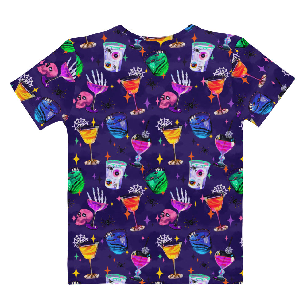 Colorful Monster Party T-shirt featuring fun designs, perfect for showcasing your inner ghoul at any occasion.