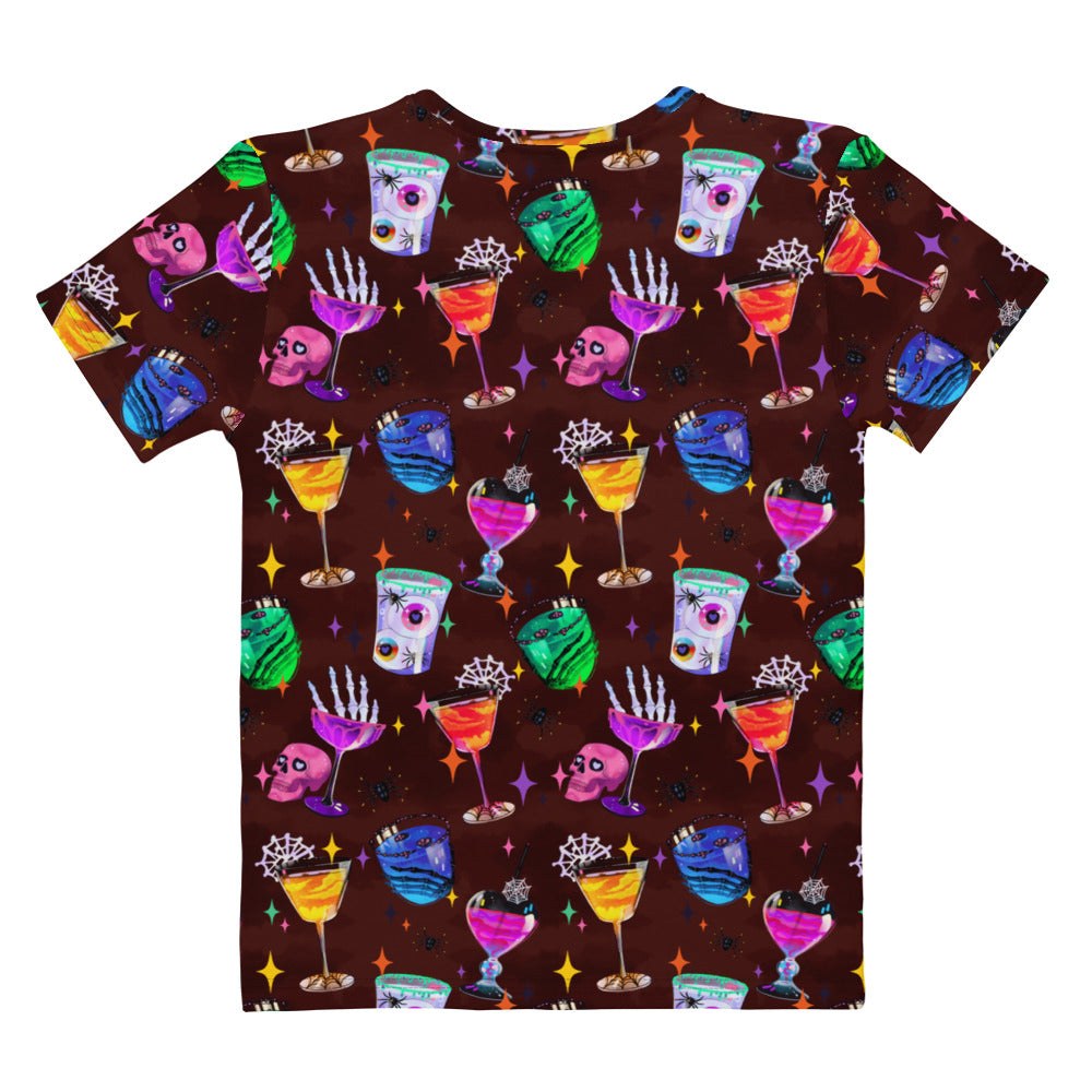 Colorful Monster Party T-shirt featuring playful designs, ideal for showcasing your spooky style at any event.