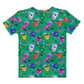 Bright and colorful Monster Party T-shirt, perfect for showcasing your inner ghoul at any festive occasion.