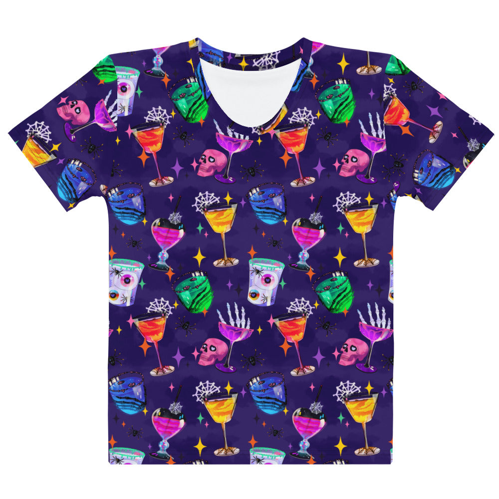 Colorful Monster Party T-shirt featuring fun designs, perfect for showcasing your inner ghoul at any occasion.