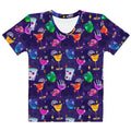 Colorful Monster Party T-shirt featuring fun designs, perfect for showcasing your inner ghoul at any occasion.