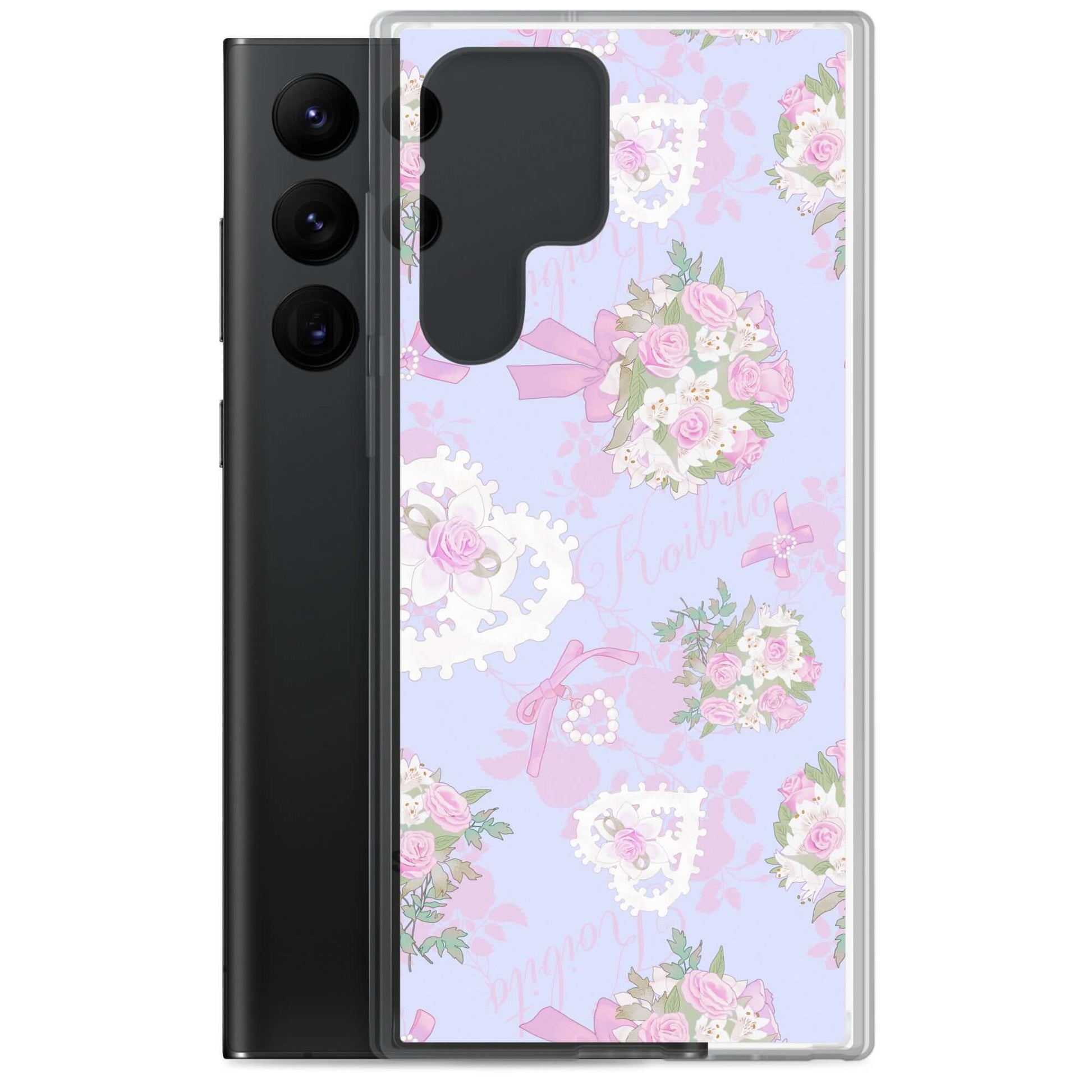 Stylishly protect your phone with the Anniversary Samsung® Clear Case, perfect for pastel-themed outfits.