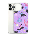 Sleek Axolotl iPhone® Clear Case with flexible sides, protecting against scratches and dirt, perfect for style-conscious users.