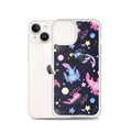 Protect your iPhone® with the Axolotl iPhone® Clear Case, featuring vibrant axolotl designs and precise cutouts.
