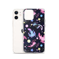 Colorful Axolotl iPhone® Clear Case, offering stylish protection against scratches and dust for your device.