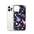 Protect your phone in style with the Axolotl iPhone® Clear Case featuring vibrant designs and flexible protection.