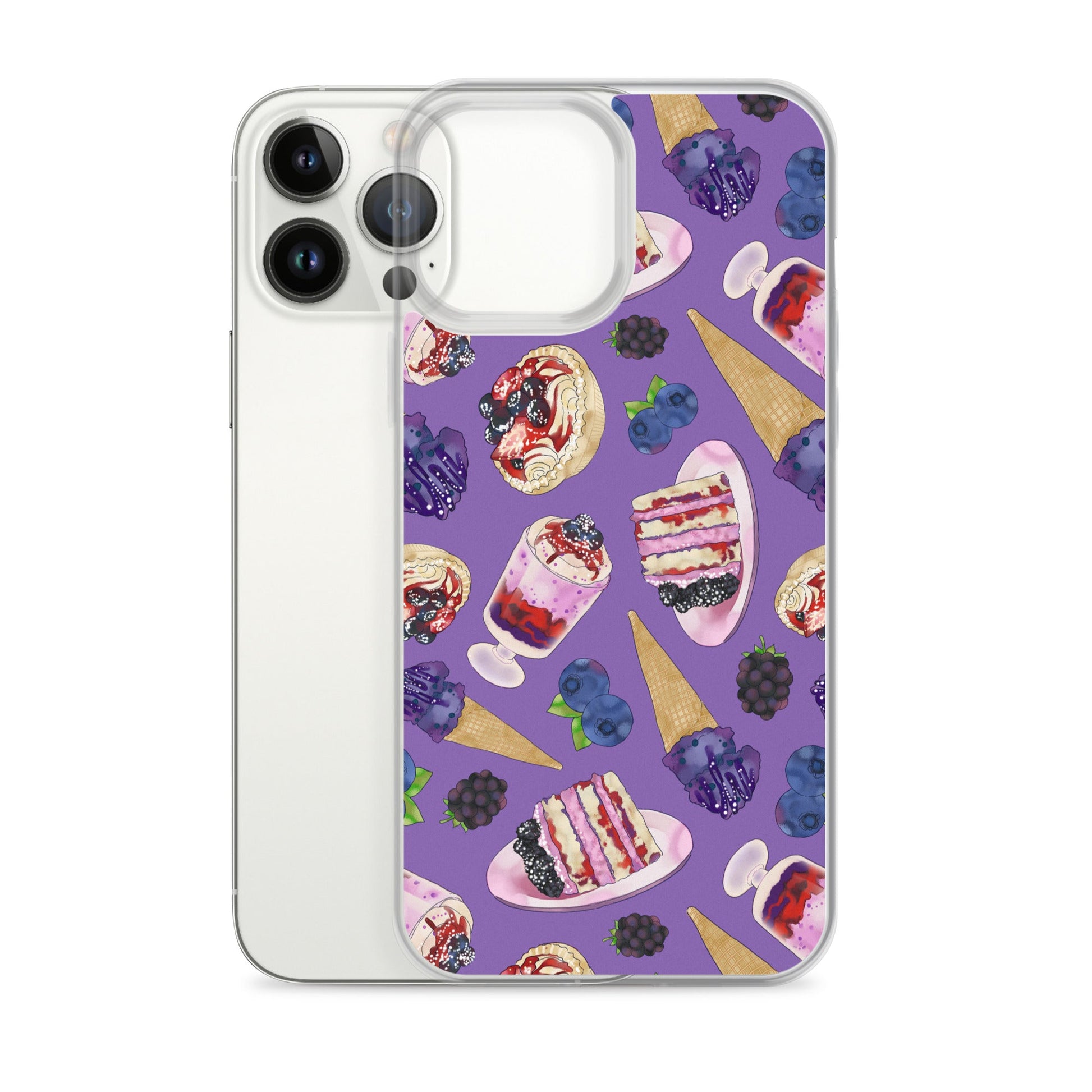Berry iPhone® Clear Case features a sleek design, protecting your phone from scratches and dust with flexible sides.