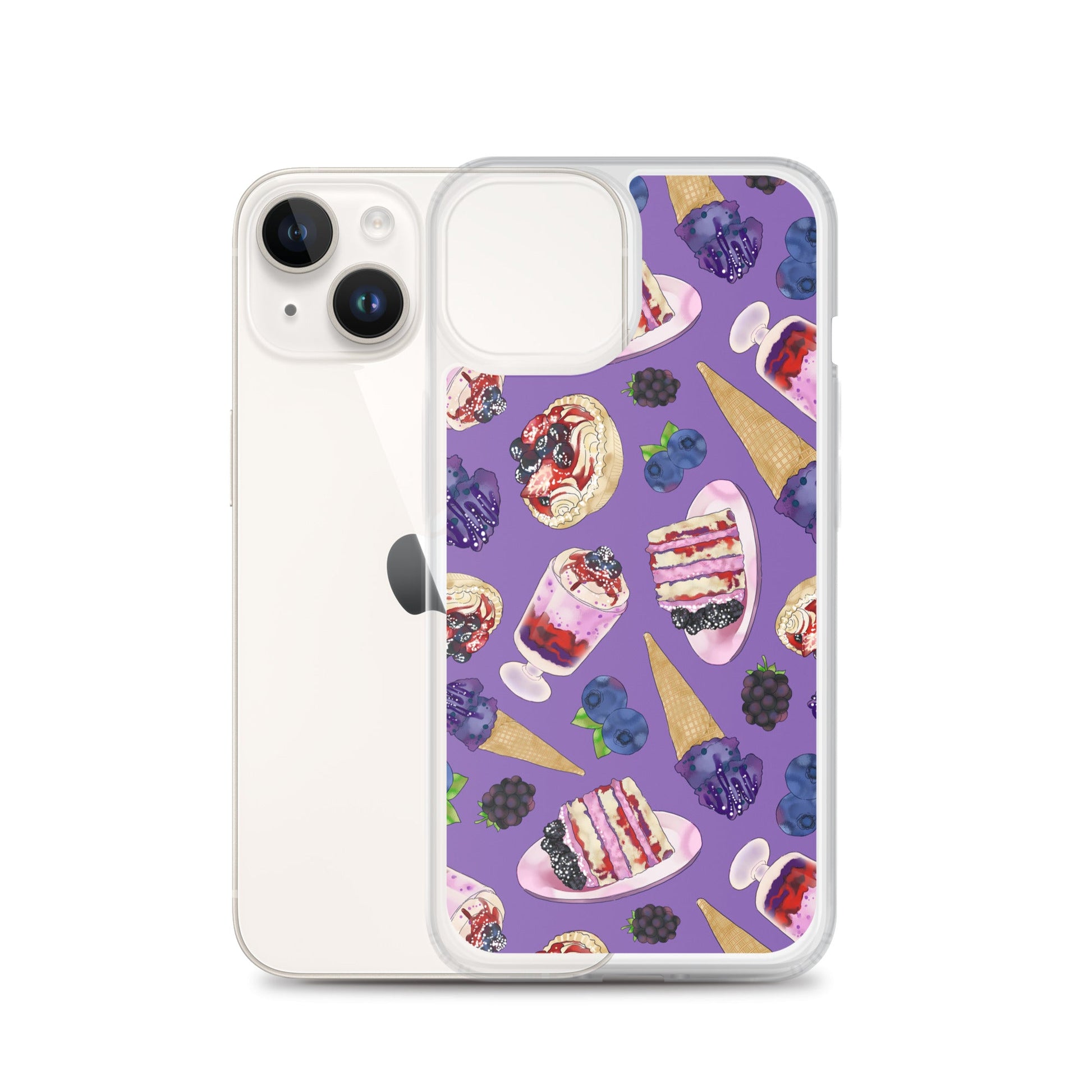 Protect your phone with the Berry iPhone® Clear Case, featuring a sleek design and flexible fit for easy access.