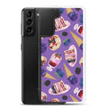 Berry Samsung® Clear Case showcases a fun dessert design, offering stylish protection for your Galaxy S21 Plus.