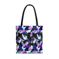 Stylish Butterfly Tote Bag (Black) with vibrant butterfly print, perfect for gym, beach, or daily outings.