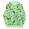 Choco Mint Hoodie featuring a vibrant mint design, perfect for adding a refreshing pop to your outfit.