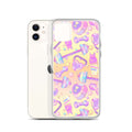 Sleek Glitter Gains iPhone® Clear Case protects against scratches and dirt with a flexible design and vibrant patterns.