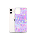 Stylish Glitter Gains iPhone® Clear Case offers sleek protection against scratches and dirt with a flexible design.
