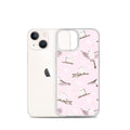 Stylish Snow Bird iPhone® Clear Case offers protection against scratches and dirt with a sleek, flexible design.