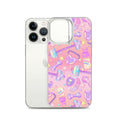 Sleek Glitter Gains iPhone® Clear Case with stunning design, offering protection from scratches and easy access to ports.