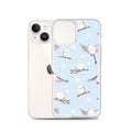 The Snow Bird iPhone® Clear Case features a flexible design, ensuring protection from scratches and dirt while showcasing vibrant art.
