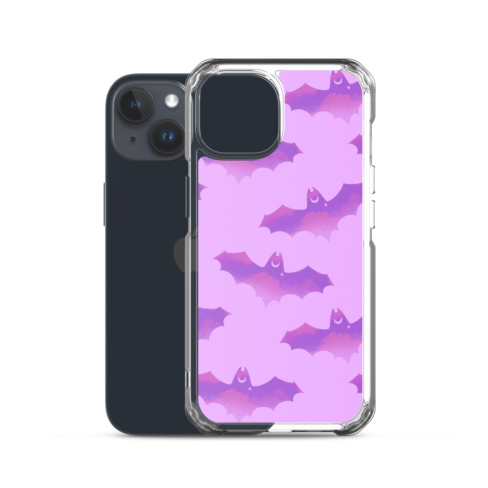 Aensland iPhone® Clear Case showcases a stylish design, offering protection against scratches and dirt with flexible sides.