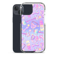 Stylish Glitter Gains iPhone® Clear Case offers protection against scratches and dust with a flexible design.