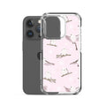 Sleek Snow Bird iPhone® Clear Case features a solid back and flexible sides for easy access and protection.