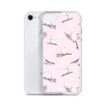 Protect your phone stylishly with the Snow Bird iPhone® Clear Case featuring a charming bird design and flexible sides.