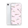 Sleek Snow Bird iPhone® Clear Case featuring a charming bird design, ensuring protection from scratches and dust.