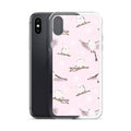 Sleek Snow Bird iPhone® Clear Case features a flexible design protecting against scratches and dirt with a stylish look.