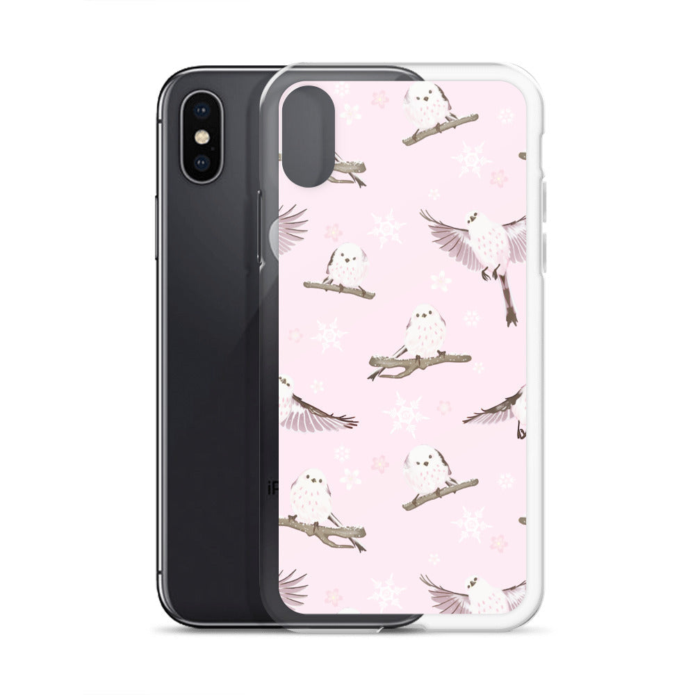 Sleek Snow Bird iPhone® Clear Case features a flexible design protecting against scratches and dirt with a stylish look.