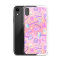 Stylish Glitter Gains iPhone® Clear Case offers durable protection while showcasing a fun design for your iPhone®.