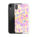 Stylish Glitter Gains iPhone® Clear Case features a flexible design for ultimate protection and easy access to ports.