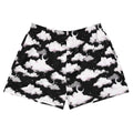 Versatile and comfy Cloudy Sky Athletic Short Shorts featuring a stylish cloud design, perfect for any outfit.