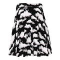 Stylish Cloudy Sky Skater Skirt featuring a dreamy cloud pattern, perfect for any occasion or body type.