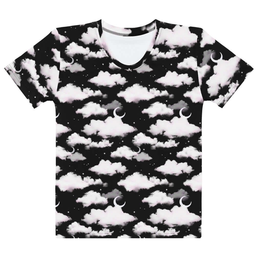 Stylish Cloudy Sky T-shirt featuring a soft, versatile design perfect for any outfit or occasion.