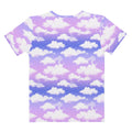 Stylish Cloudy Sky T-shirt featuring a dreamy cloud design, perfect for any casual outfit or active day.