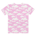 Soft and versatile Cloudy Sky T-shirt, perfect for any outfit with its smooth cotton touch polyester fabric.